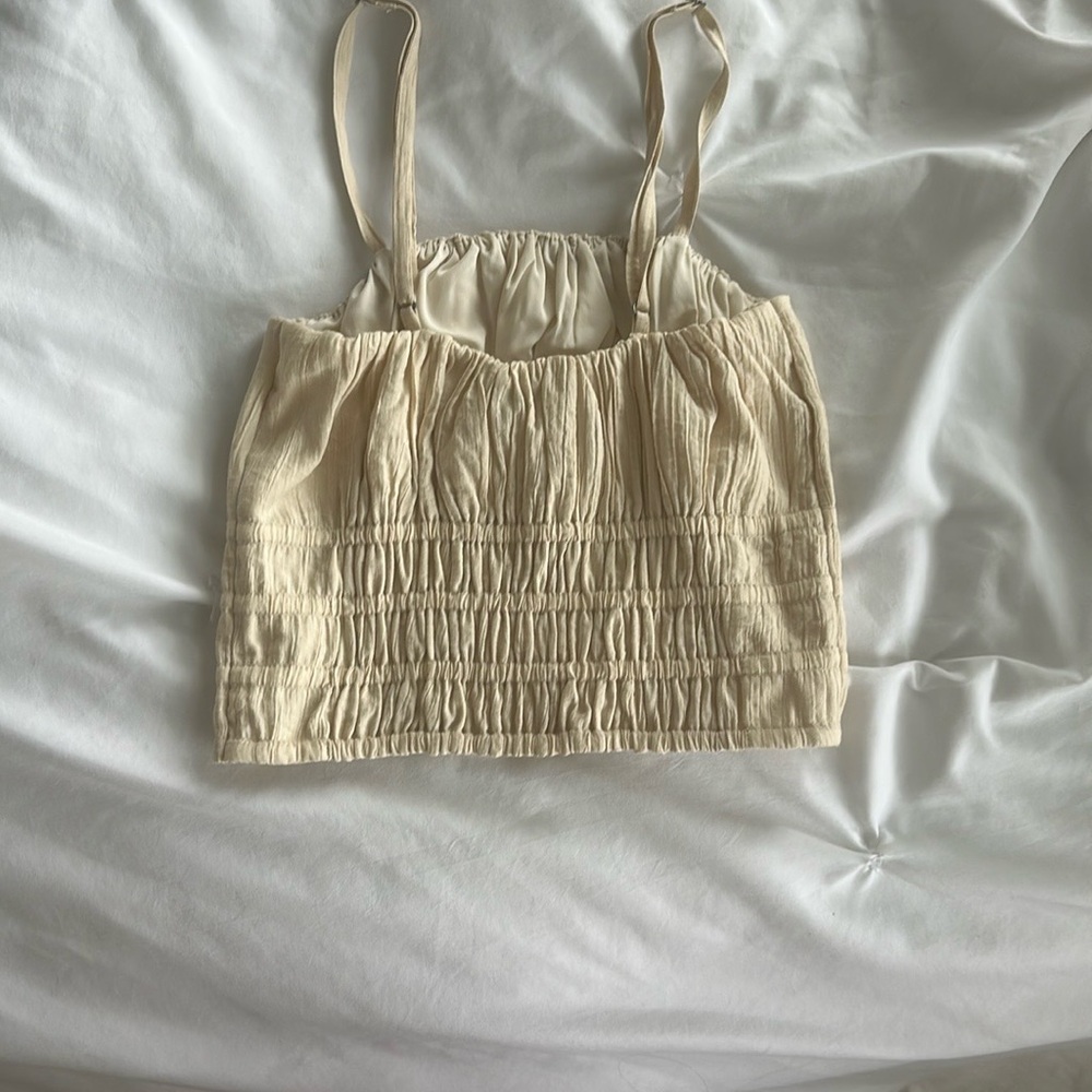 Abercrombie Ruched Crop Tank - Picture 3 of 4